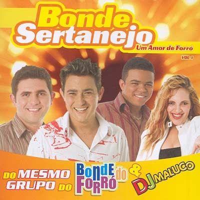 Capa do Álbum "Um Amor de Forró - Vol. 1", de Bonde Sertanejo