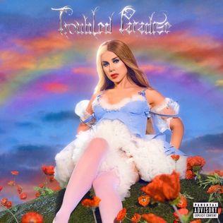 Portada del álbum "Troubled Paradise", de Slayyyter