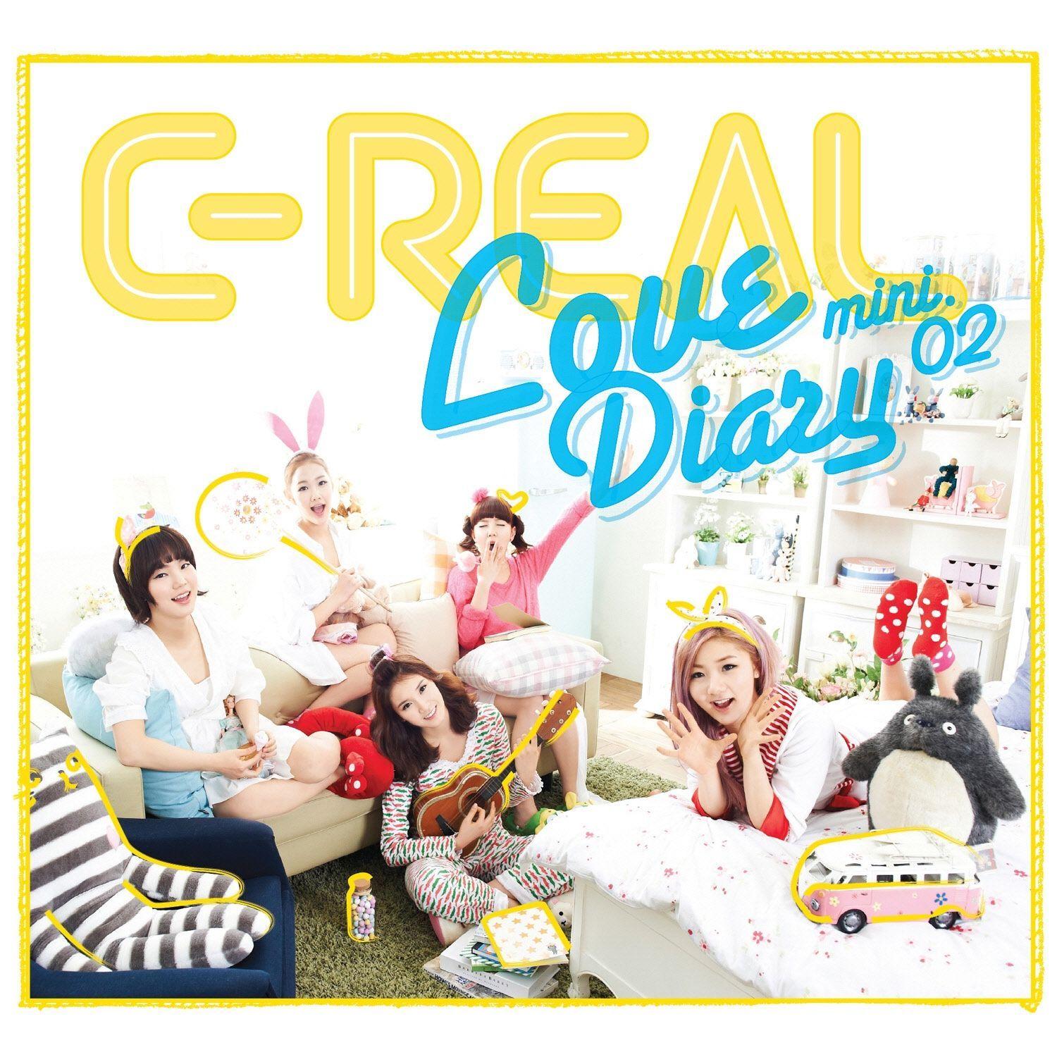 Portada de Sencillo/EP "Love Diary", de C-REAL (K-pop)