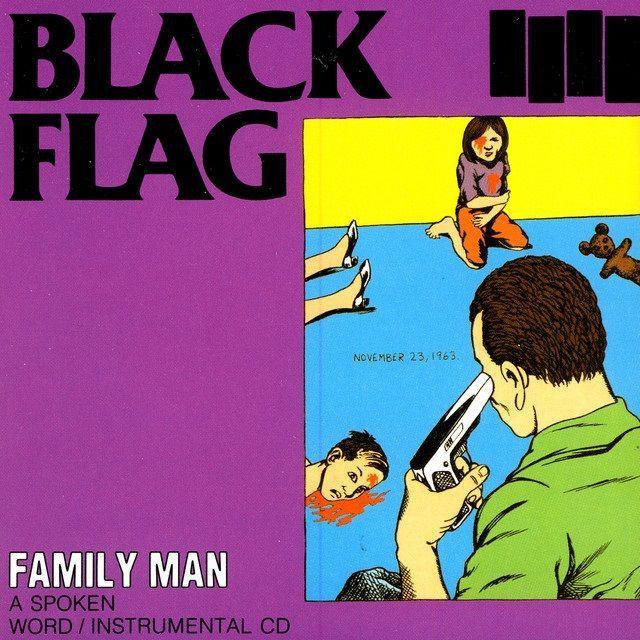 Portada de Álbum "Family Man", de Black Flag