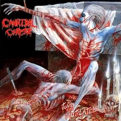 Capa do álbum "Tomb Of The Mutilated", de Cannibal Corpse