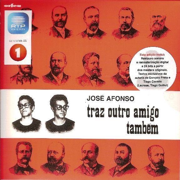 Portada de Álbum "Traz Outro Amigo também", de Zeca Afonso