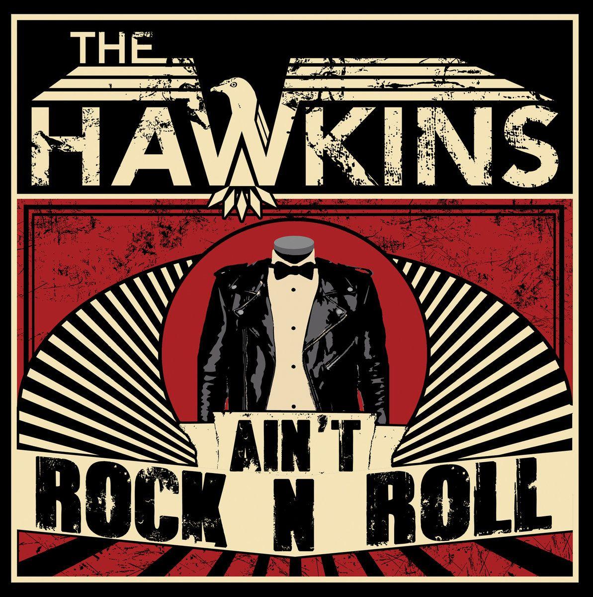 Portada de Álbum "Ain't Rock 'N' Roll", de The Hawkins