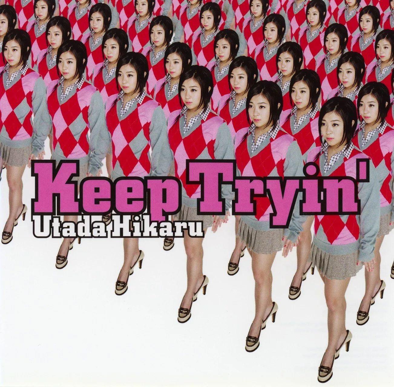 Capa do álbum "Keep Tryin'", de Utada Hikaru