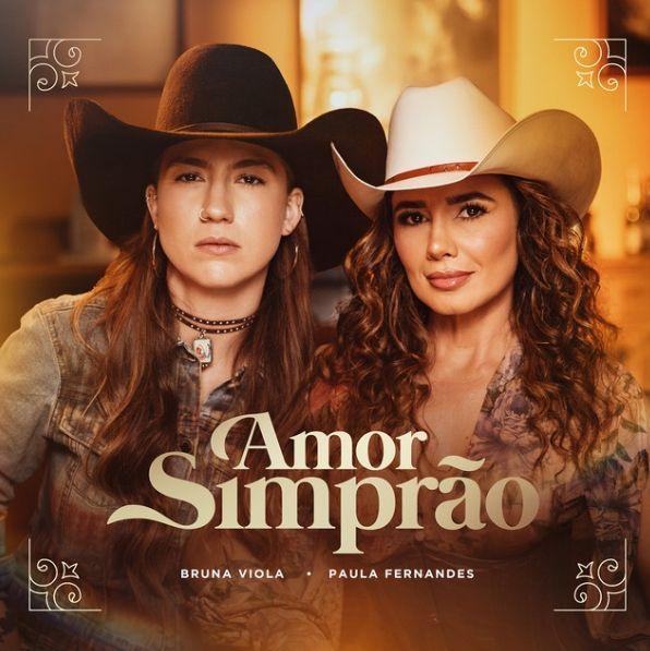Capa do Single/EP "Amor Simprão", de Bruna Viola