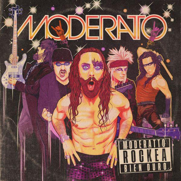 Capa do Álbum "Rockea Bien Duro", de Moderatto