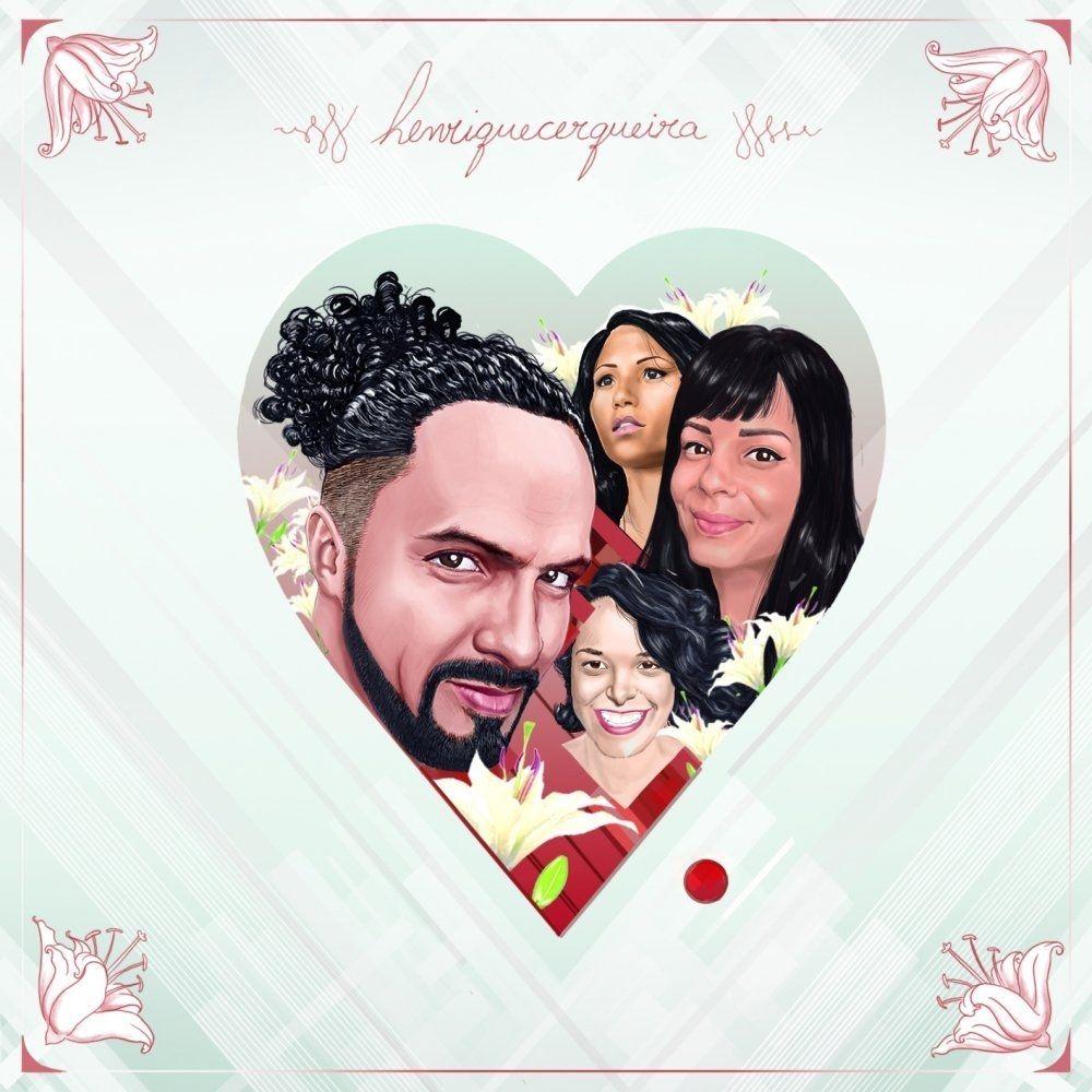 Portada de Álbum "Amor e Ponto", de Henrique Cerqueira