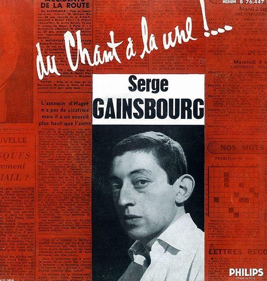 Portada de Álbum "Du Chant À La Une!…", de Serge Gainsbourg