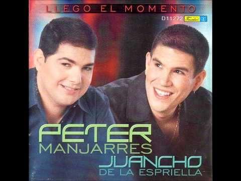 Portada de Álbum "Llegó El Momento", de Peter Manjarres