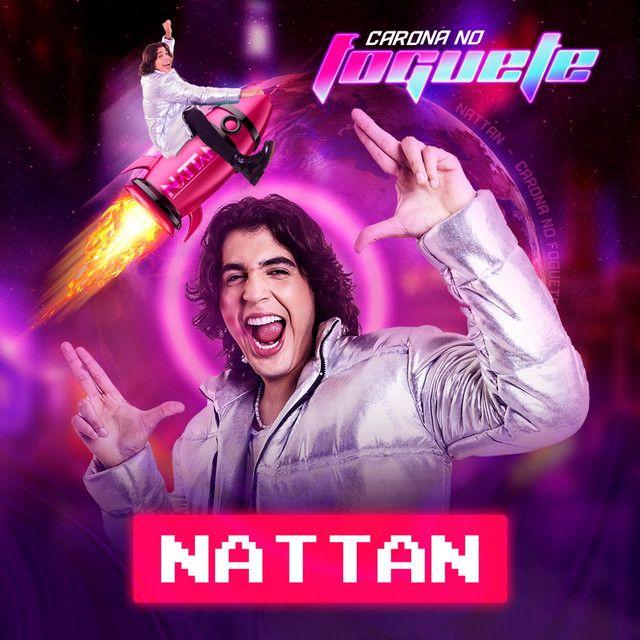 Capa do Single/EP "Carona No Foguete", de NATTAN
