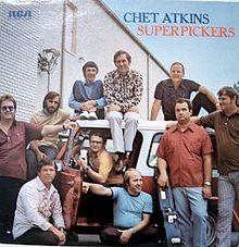 Portada del álbum "Superpickers", de Chet Atkins
