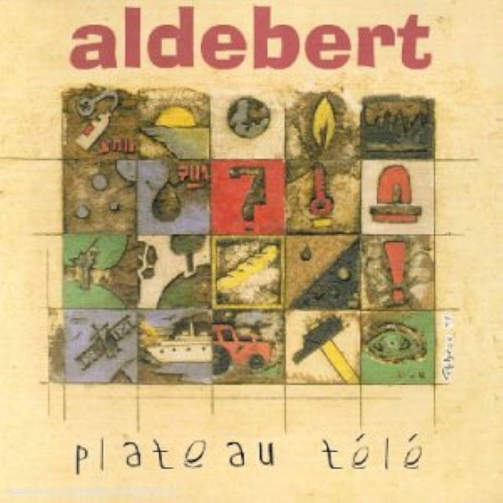 Capa do Álbum "Plateau Télé", de Aldebert