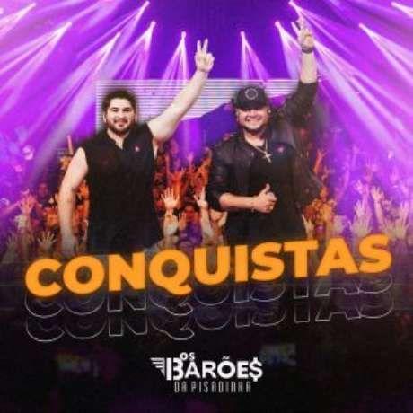 Portada de Álbum "Conquistas (Ao Vivo)", de Os Barões da Pisadinha