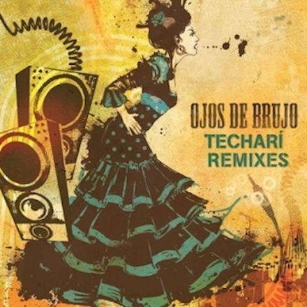 Portada de Álbum "Techarí Remixes", de Ojos de Brujo