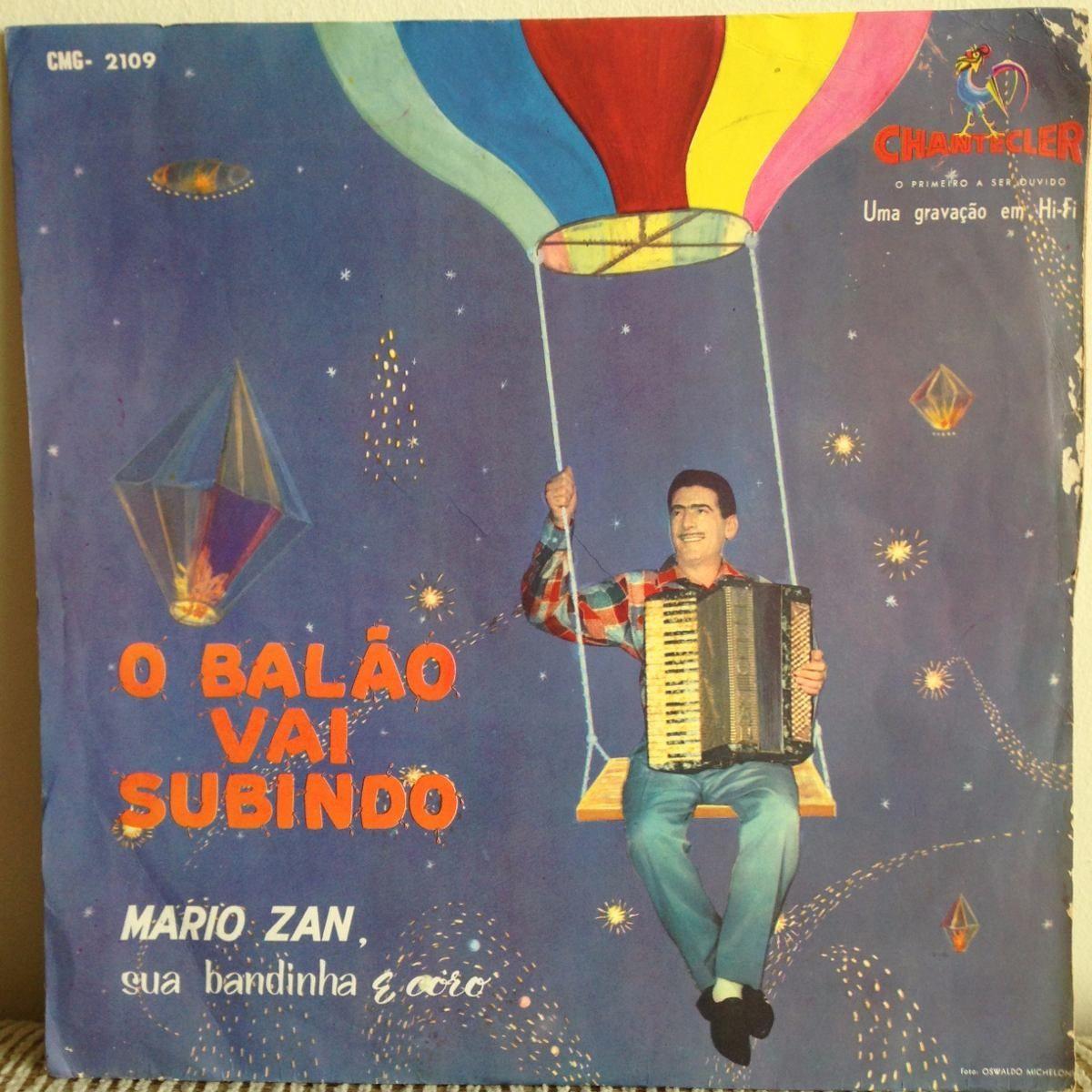 Capa do álbum "O Balão Vai Subindo", de Mario Zan