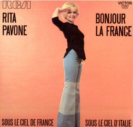 Portada de Álbum "Bonjour La France", de Rita Pavone