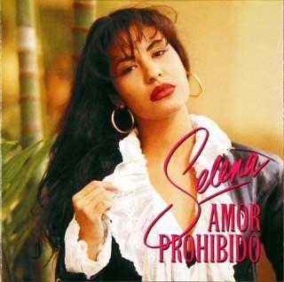 Portada de Álbum "Amor Prohibido", de Selena