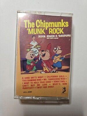 Portada del álbum "Munk Rock", de The Chipmunks