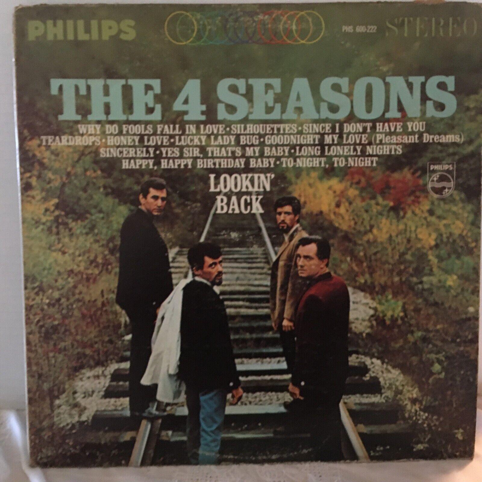 Capa do Álbum "Lookin' Back", de The Four Seasons