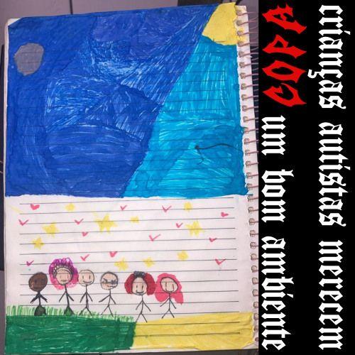 Portada de Sencillo/EP "crianças autistas merecem um bom ambiente", de COPA (BR)