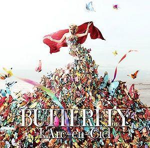 Portada de Álbum "BUTTERFLY", de L'Arc~en~Ciel