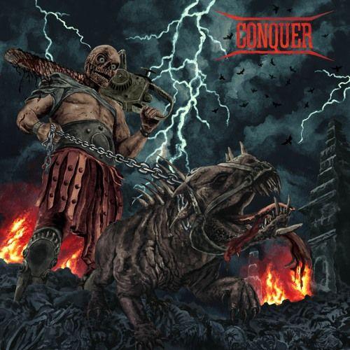 Portada de Sencillo/EP "Conquer (feat. Space Laces)", de Marshmello