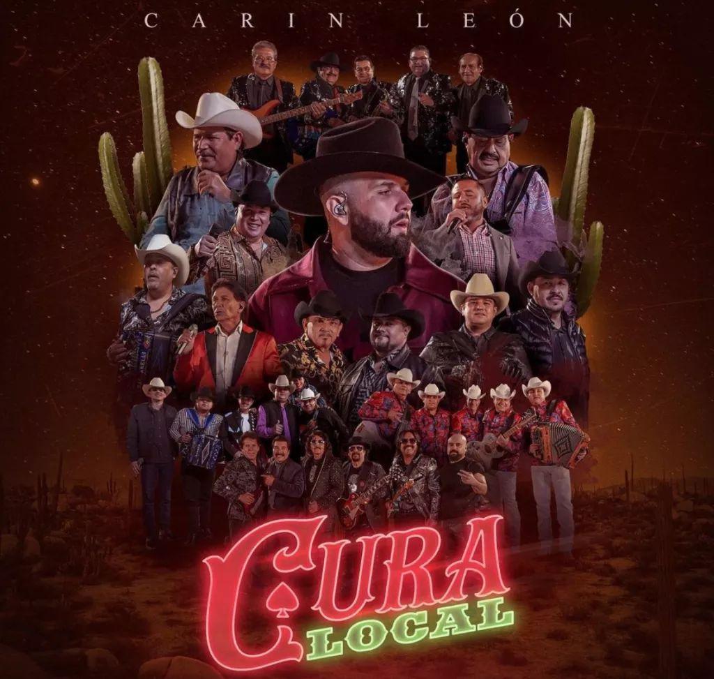 Portada de Álbum "Cura Local (En Vivo)", de Carín León