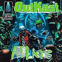 Capa do álbum "ATLiens", de OutKast