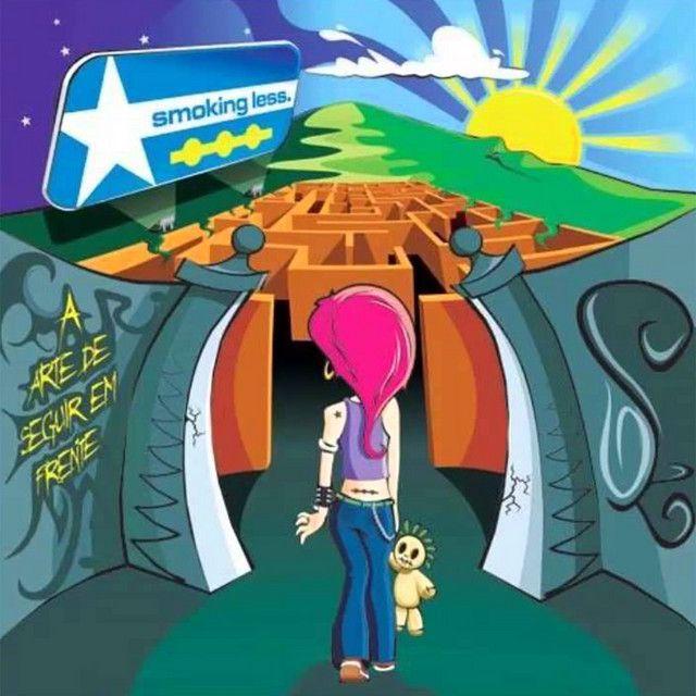 Capa do Álbum "A Arte de Seguir Em Frente", de Smoking Less