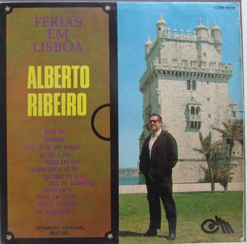 Portada de Álbum "Férias Em Lisboa", de Alberto Ribeiro