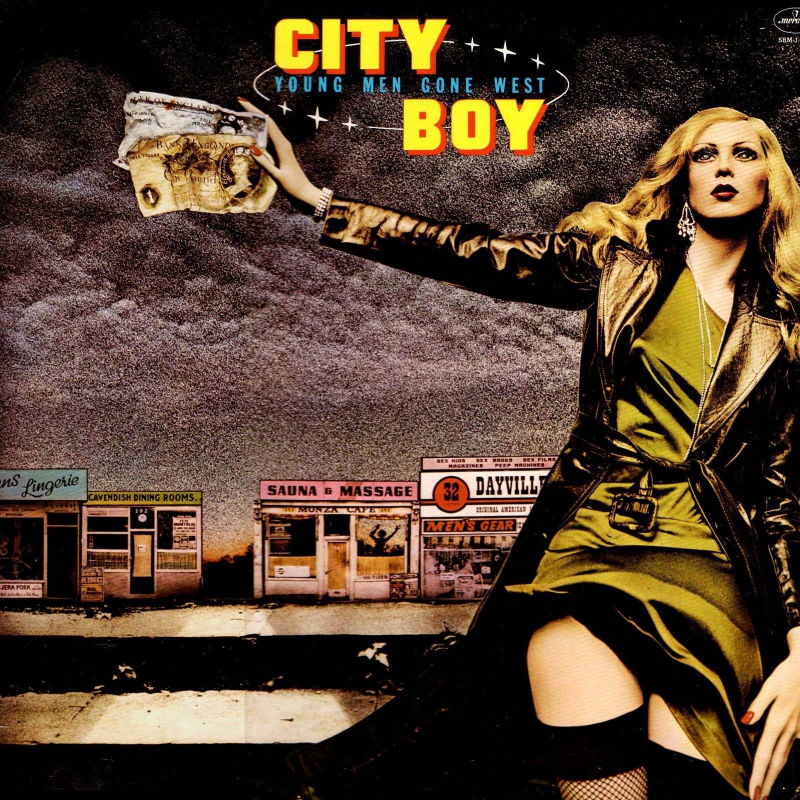 Capa do Álbum "Young Men Gone West", de City Boy