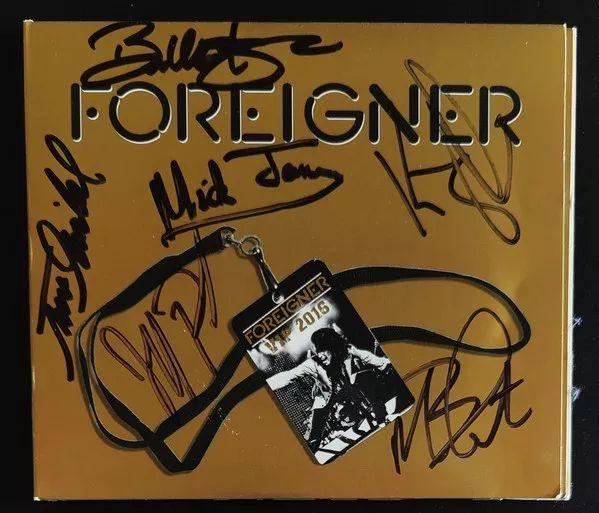 Capa do álbum "VIP 2016", de Foreigner