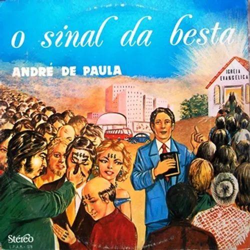 Portada del álbum "O Sinal da Besta", de André de Paula