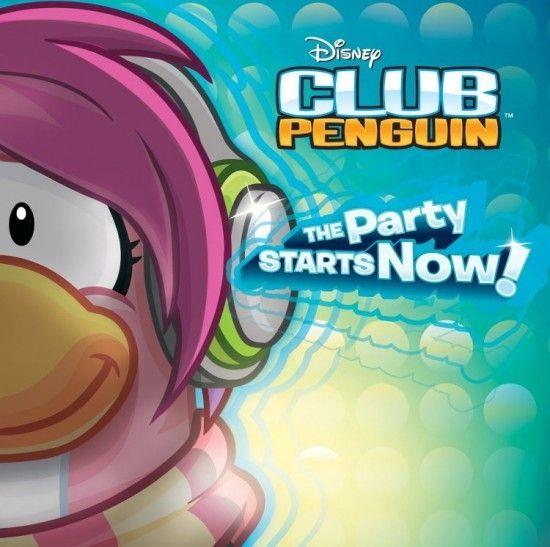Portada de Álbum "The Party Starts Now", de Club Penguin