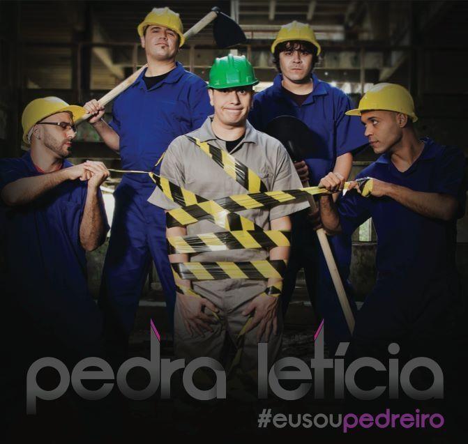 Portada de Álbum "eu sou pedreiro", de Pedra Letícia
