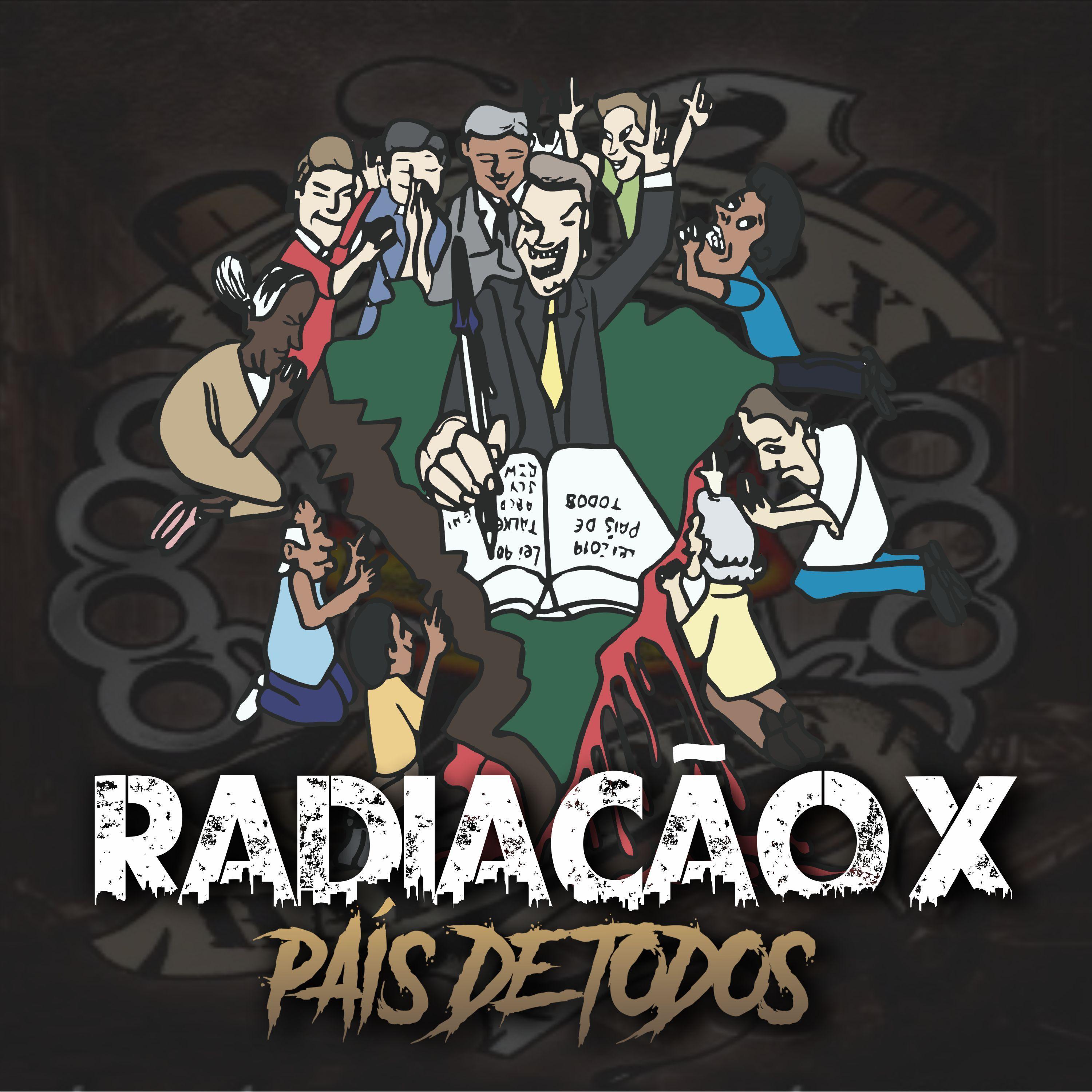 Portada de Sencillo/EP "País de Todos ", de Radiação X
