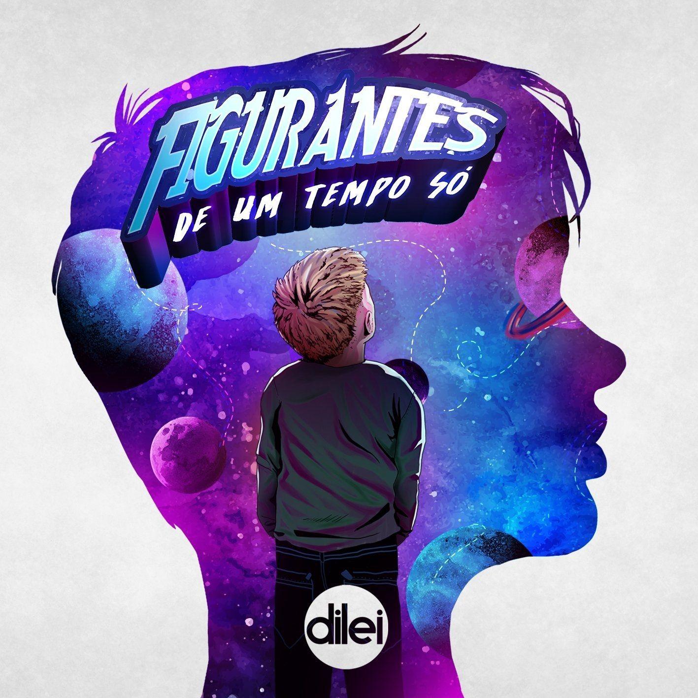 Capa do Álbum "Figurantes de Um Tempo Só", de Dilei