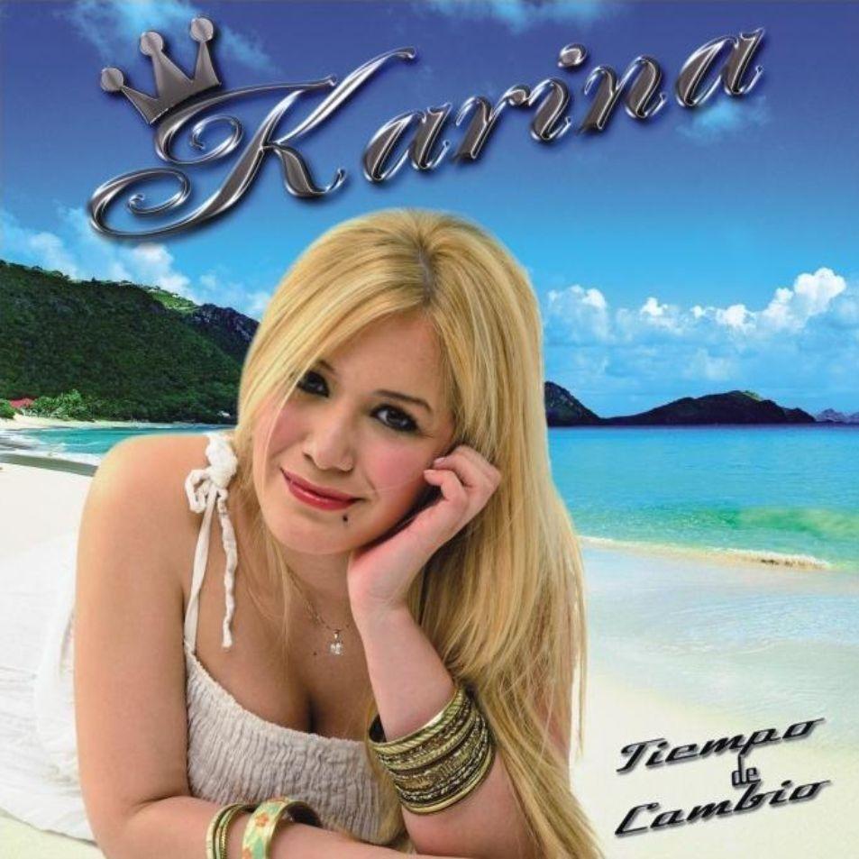 Portada de Álbum "Tiempo De Cambio", de Karina