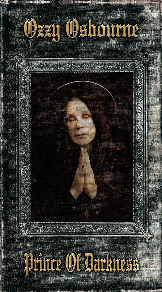 Portada de Álbum "Prince of Darkness", de Ozzy Osbourne