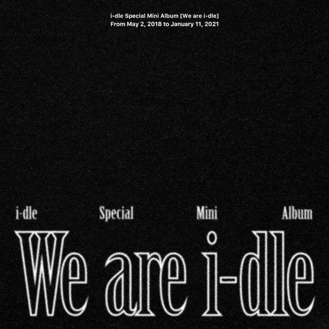 Capa do álbum "We are i-dle", de i-dle