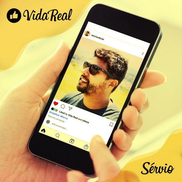 Capa do Single/EP "Vida Real ", de Sérvio