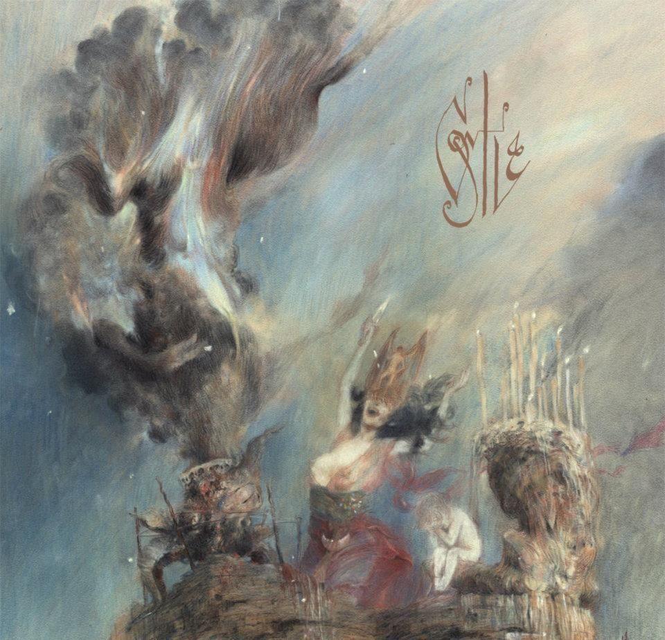 Album cover of "Blacklands" by Castle