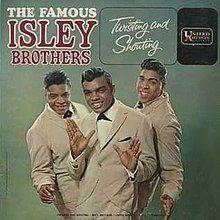 Capa do álbum "Twisting & Shouting", de The Isley Brothers