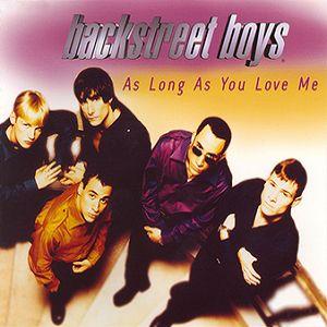 Capa do álbum "As Long As You Love Me", de Backstreet Boys