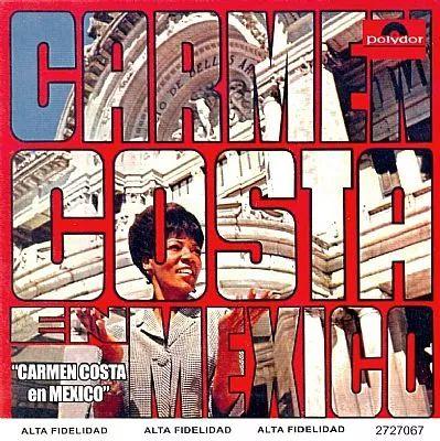Capa do Álbum "Carmen Costa En Mexico", de Carmen Costa