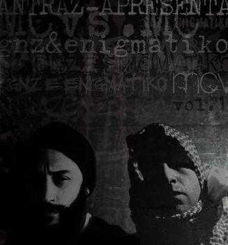 Capa do Álbum "MC VS. MC - Vol. 1", de Antraz Mentalz