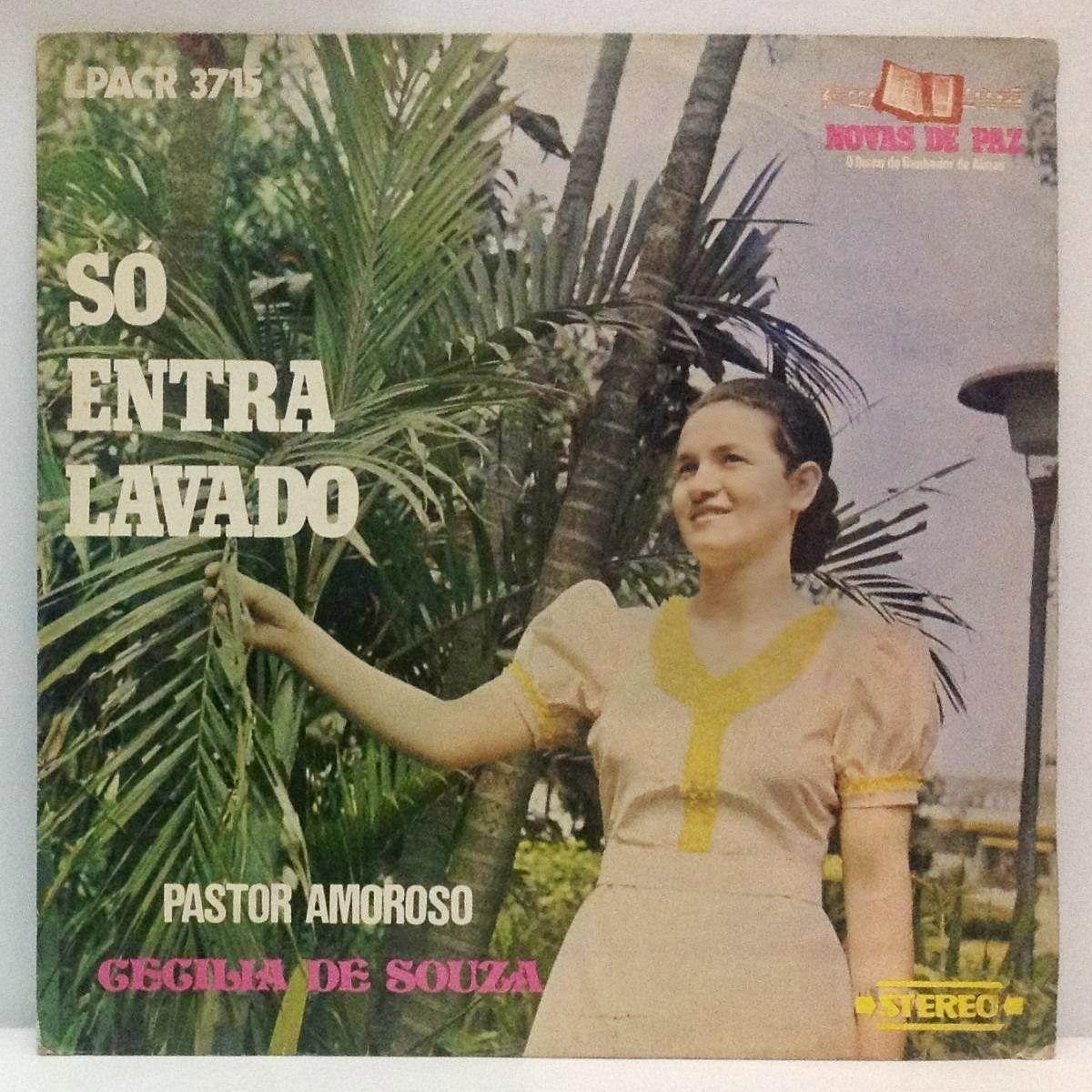 Portada de Álbum "Só Entra Lavado", de Cecília de Souza