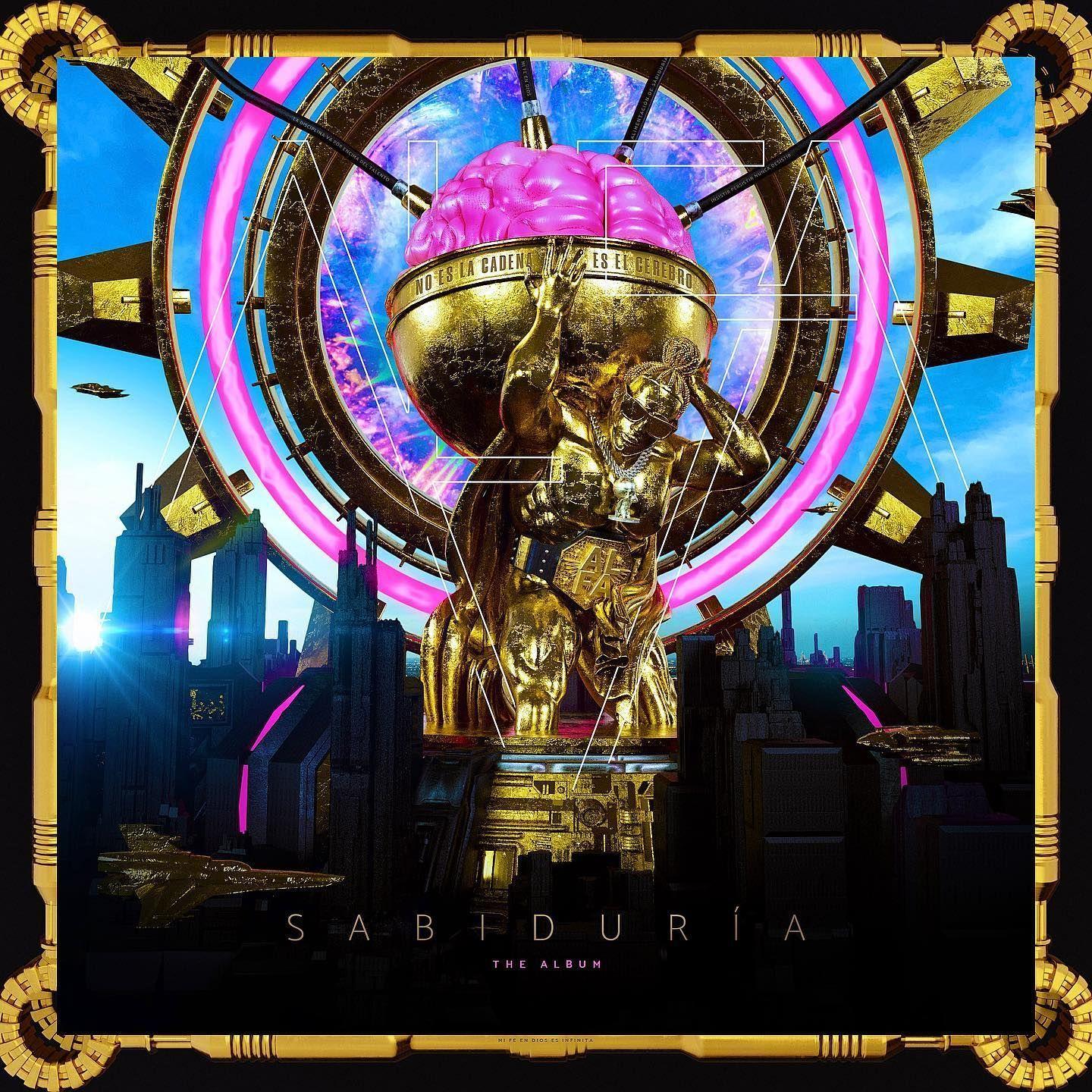 Capa do Álbum "Sabiduria", de El Alfa (El Jefe)