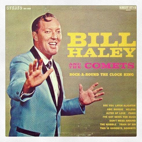 Portada de Álbum "Rock-a-round The Clock King", de Bill Haley