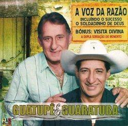 Portada de Álbum "A Voz da Razão", de Guatupê e Guaratuba